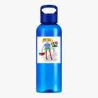 Прозрачная спортивная бутылка