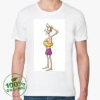 Мужская футболка органик