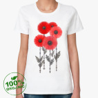 Женская футболка органик