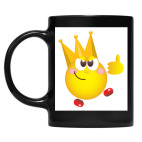 Кружка цветная UV-DTF