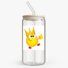 Банка с бамбуковой крышкой