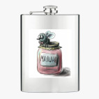 Фляжка стальная