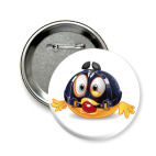 Значок 58 мм Смайл