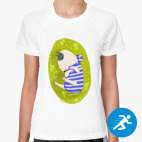 Женская спортивная футболка