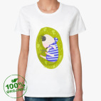 Женская футболка органик
