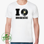 Мужская футболка органик