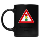 Кружка цветная UV-DTF