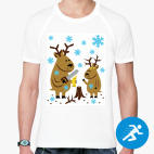 Мужская спортивная футболка