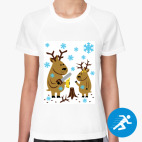 Женская спортивная футболка