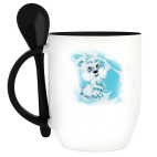 Кружка с ложкой