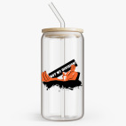 Банка с бамбуковой крышкой