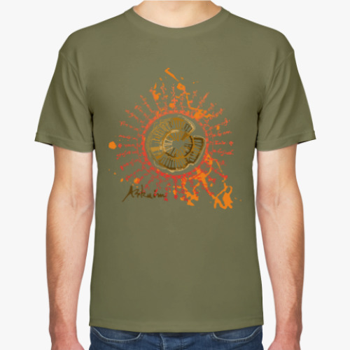 Футболка с принтом Тайны Аркаима