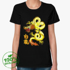 Женская футболка органик