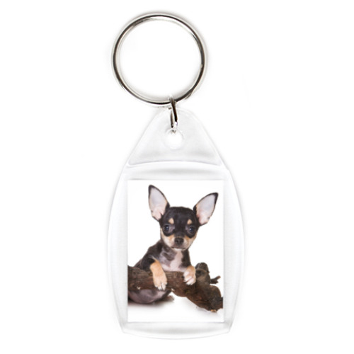 Брелок с принтом Щенок