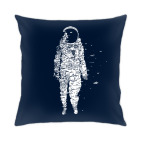 Подушка 35x35 см Космонавт