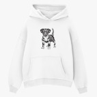 Толстовка худи оверсайз