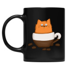 Кружка цветная UV-DTF