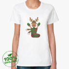 Женская футболка органик