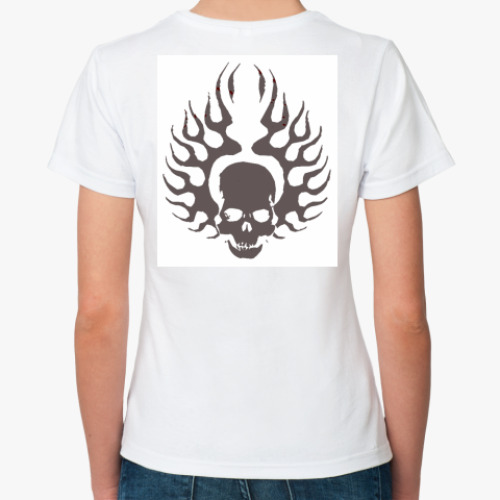 Классическая футболка с принтом  футболка Гаргона