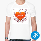 Мужская спортивная футболка