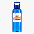 Прозрачная спортивная бутылка