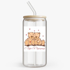 Банка с бамбуковой крышкой