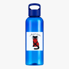 Прозрачная спортивная бутылка