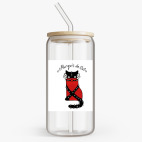 Банка с бамбуковой крышкой