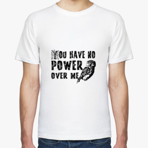 Футболка с принтом Сова. Лабиринт. Bowie