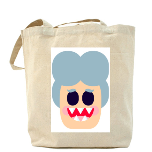 Сумка шоппер с принтом Grandpa