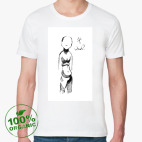 Мужская футболка органик