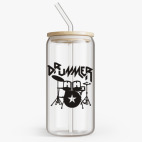 Банка с бамбуковой крышкой