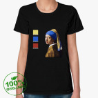 Женская футболка органик