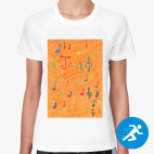 Женская спортивная футболка