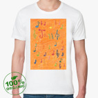 Мужская футболка органик