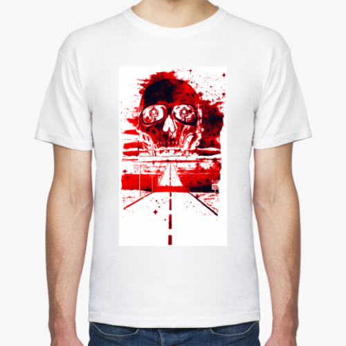 Футболка с принтом Road To Hell