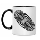 Кружка двухцветная