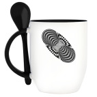 Кружка с ложкой