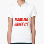 Женская рубашка поло