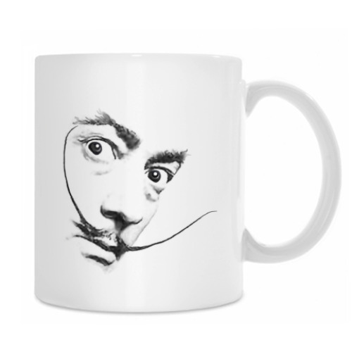 Кружка с принтом Усы