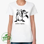 Женская футболка органик