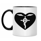 Кружка двухцветная