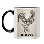 Кружка двухцветная