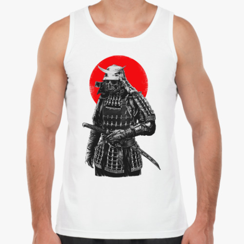 Майка с принтом Мертвый самурай