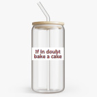 Банка с бамбуковой крышкой