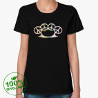 Женская футболка органик