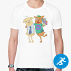 Мужская спортивная футболка