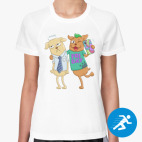 Женская спортивная футболка