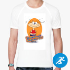 Мужская спортивная футболка