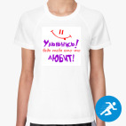 Женская спортивная футболка